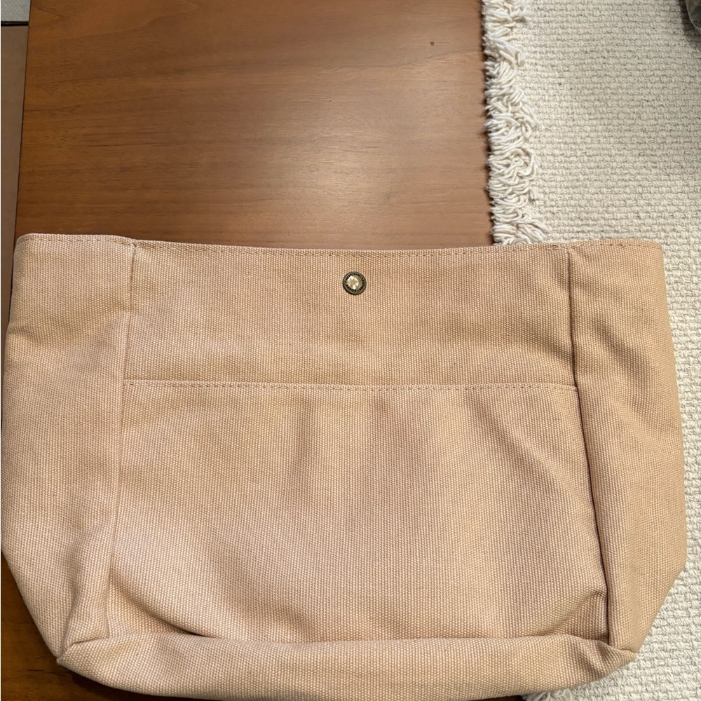 Portland Leather Goods Canvas Tan Pouch